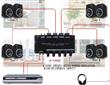 AMPLIFICADOR ADUO ST.4 ZONAS 60W RMS A-1300