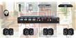 AMPLIFICADOR INTEGRADO STEREO 4 ZONAS A-1323  60W