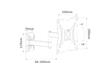 SOPORTE PUR-246 2 BRAZO VESA 200X200  24-32" 15KGS