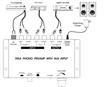 PRE AMPLIF. PHONO + ENTRADA  AUXILIAR  A-1387