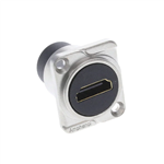 HDMI H/H CHASIS SILVER AMPHENOL SILVER 9159