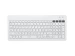 TECLADO BLUETOOTH NSKB58B RECARGABLE NISUTA BLANC