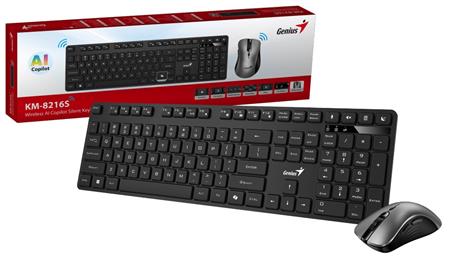 TECLADO MOUSE KM8216S GENIUS INALAMBRICO AI