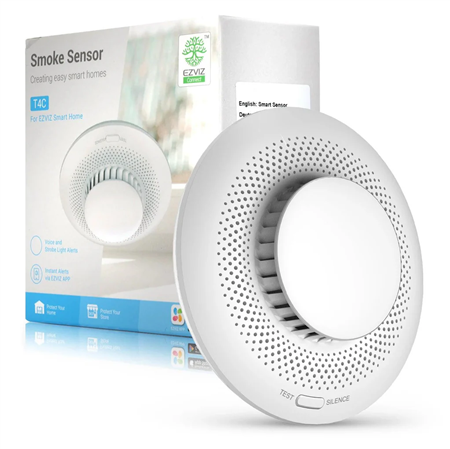 SENSOR DE HUMO INALAMBRICO EZVIZ T4C