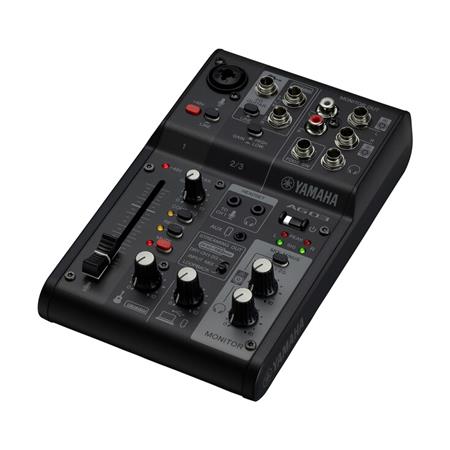 CONSOLA  AG03 MK2 YAMAHA3 CANALES USB STREAMING