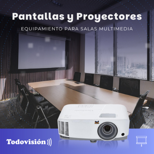 Pantallas y Proyectores