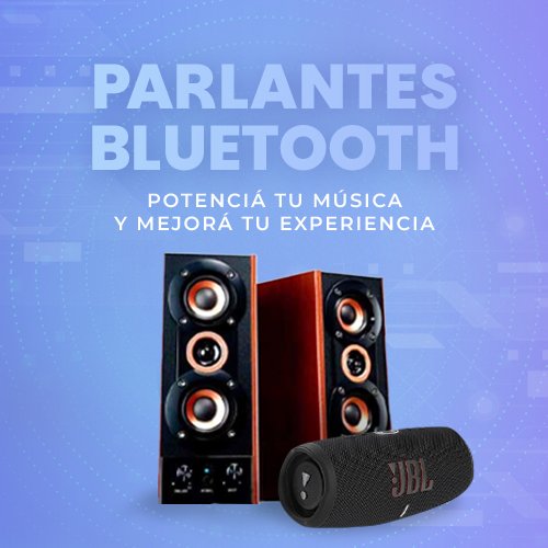 Parlantes Bluetooth